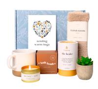 Coffret cadeau Unboxme Luxe Bon r tablissement pour femme | Coffret de soins bio avec bombe de bain, chaussettes moelleuses, mug, coffret th cit
