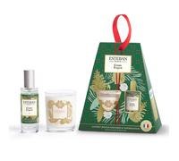 Coffret cadeau vaporisateur et bougie Cèdre Exquis Esteban