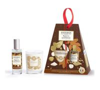 Coffret cadeau vaporisateur et bougie Noisette & Chocolat Esteban