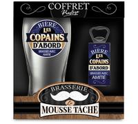 STC Coffret Verre À BIÈRE Copains