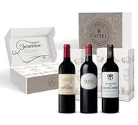 Coffret Cadeau - Vin Rouge - Coffret Découverte Saint Emilion Grand Cru : Folie De Chauvin - Charmes de Grand Corbin - La Croix Montlabert - 3x75cl