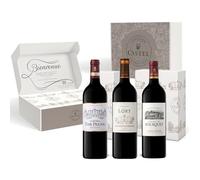 Coffret Cadeau - Vin Rouge - Coffret Spécial Decanter : Château du Bousquet - Château du Lort - Château Tour Prignac - 3x75cl