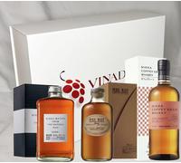 Coffret Cadeau Vinaddict - Whisky Japonais - Nikka Coffey Grain 70cl, Nikka Pure Malt Black 50cl et From The Barrel 50cl