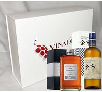 Coffret Cadeau Vinaddict - Whiskys japonais : Nikka From the Barrel 50cl & Yoïchi Single Malt 70cl.