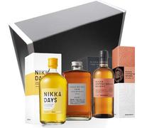 Coffret Cadeau Vinaddict - Whiskys Nikka : Nikka Days 70cl, Coffey Grain 70 cl,et Nikka From the Barrel 50cl.