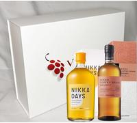 Coffret Cadeau Vinaddict - WHISKYS NIKKA : Nikka Days 70cl et Nikka Coffey Grain 70cl