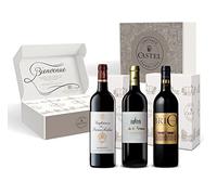 Coffret Découverte Vins De Margaux : Confidences De Prieuré Lichine - Le Kid D'arsac - Brio De Cantenac Brown
