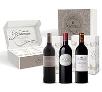 Coffret Cadeau Vins Rouges Seconds Vins de Saint Emilion Grand Cru Et Haut Medoc : Closerie de Camensac + Folie de Chauvin + Griffe de Barreyres - 3x75cl