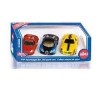 Coffret Cadeau voitures de sport par 3 Jaune G