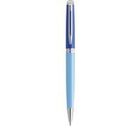 Waterman - Stylo Bille Hã©Misphã¿Re Colour Blocking - Pointe Moyenne - Bleu - Bleu