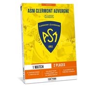 Wonderbox Connect - Coffret Cadeau - ASM Clermont Auvergne Classic - 2 places pour 1 match au choix - Parmi 15 matchs par an, valable sur tous les matchs à domicile - Validité 27 mois