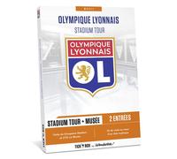 Wonderbox Connect - Coffret Cadeau - Olympique Lyonnais Duo - 2 entrées pour 1 Stadium tour - Visite du Groupama Stadium et d'OL Le Musée - Validité 27 mois