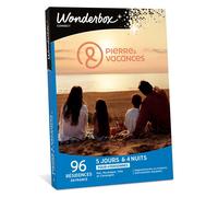 Wonderbox Connect - Coffret Cadeau - Pierre & Vacances - 5 Jours & 4 Nuits - 5 Jours et 4 Nuits pour 4 Personnes - Mer, Montagne, Campagne - Validité 27 Mois