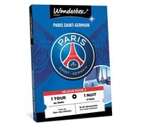 Wonderbox Connect - Coffret Cadeau - PSG Stadium Tour + 1 Nuit Duo - 2 entrées pour 1 visite au choix - 1 nuit pour 2 dans un hôtel à proximité - Validité 27 mois