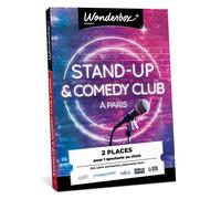 Wonderbox Connect - Coffret Cadeau - Stand up & Comedy Clubs - 2 Places pour Un Spectacle au Choix - en Duo à Paris - Stand-up, comédies, Plateaux d'humoristes... - Validité 27 Mois