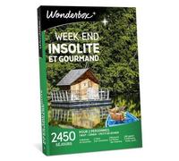 Coffret cadeau W nd insolite et gourmand - Wonderbox - 2450 séjours insolites avec une touche gourmande !