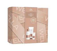 Coffret cadeau Wella Fusion - Soin professionnel pour cheveux abîmés par Wella Professionals - Shampoing + après-shampoing + masque (250 + 200 + 75 ml)