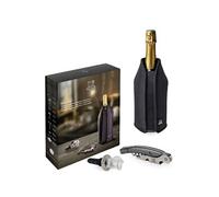 Coffret cadeau Wine Not? - Tire-bouchon sommelier, Gaine rafraîchissante & Bec verseur