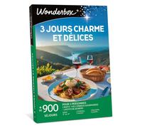 Wonderbox - Coffret cadeau 3 Jours Charme et Délices - Insolite - Édition 2025