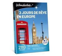 Coffret cadeau Wonderbox 3 jours de rêve en Europe