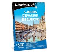 Coffret Cadeau - WONDERBOX - 3 jours d'évasion en Europe