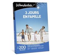 Wonderbox - 3 Jours en Famille - Coffret Cadeau - Idée Cadeau Séjours