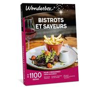 Coffret cadeau Wonderbox Bistrots et saveurs Edition 2025