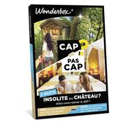 Coffret cadeau Wonderbox Cap ou Pas Cap Insolite ou Château 2 nuits ?