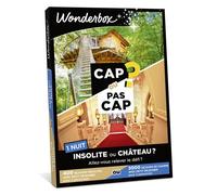 Coffret cadeau Wonderbox Cap ou Pass Cap Insolite ou château? 1 nuit