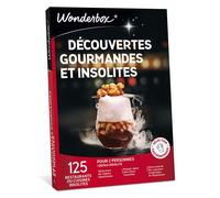 Coffret cadeau Wonderbox Découvertes gourmandes et insolites