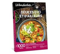 WONDERBOX - Délices D'ici Et D'ailleurs - Coffret Cadeau - Idée Cadeau Gastronomie