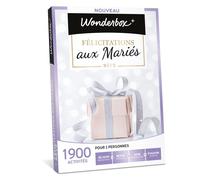 Wonderbox - Félicitations Aux Mariés Rêve - Coffret Cadeau - Idée Cadeau Multi Activités