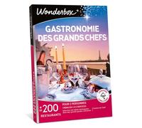 Wonderbox Coffret cadeau Gastronomie des grands Chefs – 240 tables gastronomiques labellisées