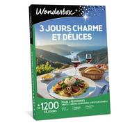 Coffret cadeau Wonderbox Insolite 3 jours charme et délices Edition 2025