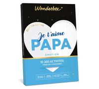 Wonderbox Coffret cadeau Je t'aime Papa Émotion – Idée cadeau multi-activités