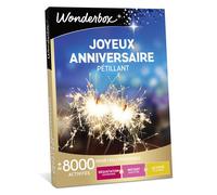 Coffret cadeau Wonderbox Joyeux Anniversaire pétillant