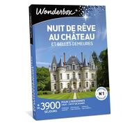 Coffret cadeau Wonderbox Nuit de rêve au château et belles demeures Edition 2025