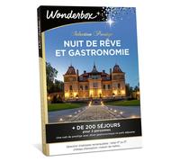 WONDERBOX - Nuit De Rêve Et Gastronomie - Coffret Cadeau - Idée Cadeau Séjours