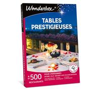 Wonderbox Coffret cadeau Tables Prestigieuses - 700 tables labellisées, cuisine raffinée