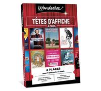 Coffret cadeau Wonderbox Têtes d'affiche à Paris
