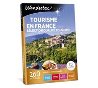 Coffret cadeau Wonderbox Tourisme En France - Sélection Tourisme