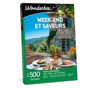 Coffret Cadeau - WONDERBOX - W nd et saveurs - 1 nuit avec dîner du terroir et petit déjeuner pour 2 personnes