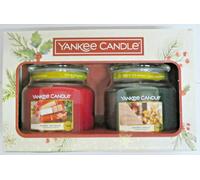 Coffret cadeau Yankee Candle XMAS 2x pot moyen déballer les chants magiques