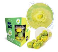 Coffret Cadeau Z's de 12 Bombes de Bain Bubble Tea, Citron & Matcha, Hydratantes, Cadeau d’Anniversaire pour Elle, Femme, Petite Amie ou Maman