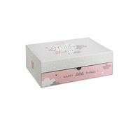 - Coffret Cadeaux Enfant 3 Pièces "Love" 28cm Rose