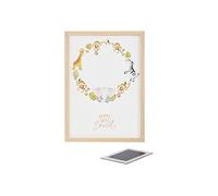 Atmosphera - Coffret Cadre à Empreintes 31,6x22,6cm avec Tampon encreur Jungle
