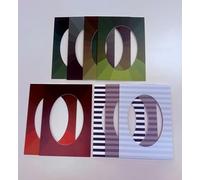 Coffret Cadres Basic pour Armochromie - 3 Cadres Contraste, 2 Cadres Sous-ton, 4 Cadres Intensité Vert - Kit Base pour Analyse des Couleur Professionnelle - Maison Image Academy