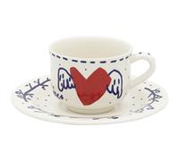 Coffret Café : Tasse + Coupelle - L'Archipel Sentimental par Jean-Charles de Cas