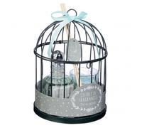 Coffret cage avec diffuseur et bougie ""Instants volés"" Atmosphera - Coffret cage avec diffuseur et bougie Thé et Jasmin -