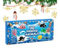 Coffret Calendrier De L'Avent 24 Jours Souvenir Fidget Apaisant Collection